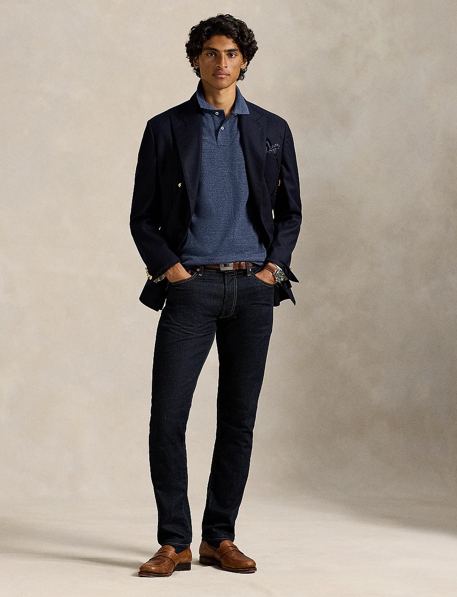 Polo Ralph Lauren - The Iconic Custom Slim Fit Mesh Polo - kurzärmelig - classic royal hea - 4