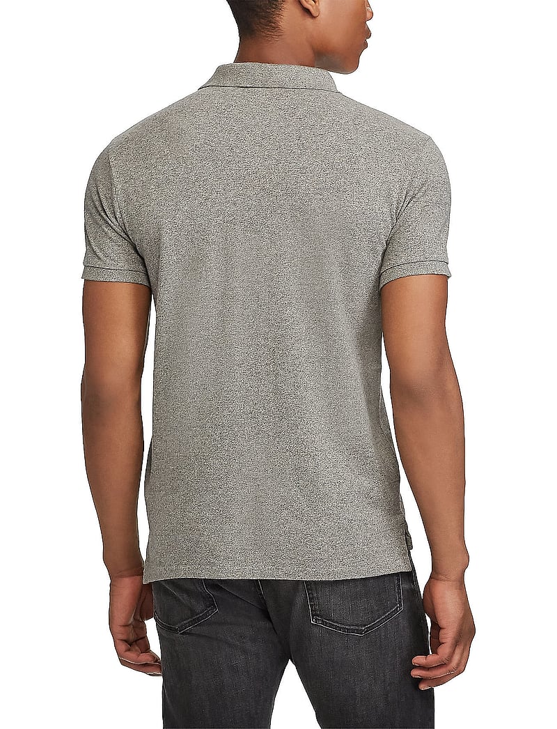 Polo Ralph Lauren - Custom Slim Fit Mesh Polo Shirt - lyhythihaiset - canterbury heathe - 3