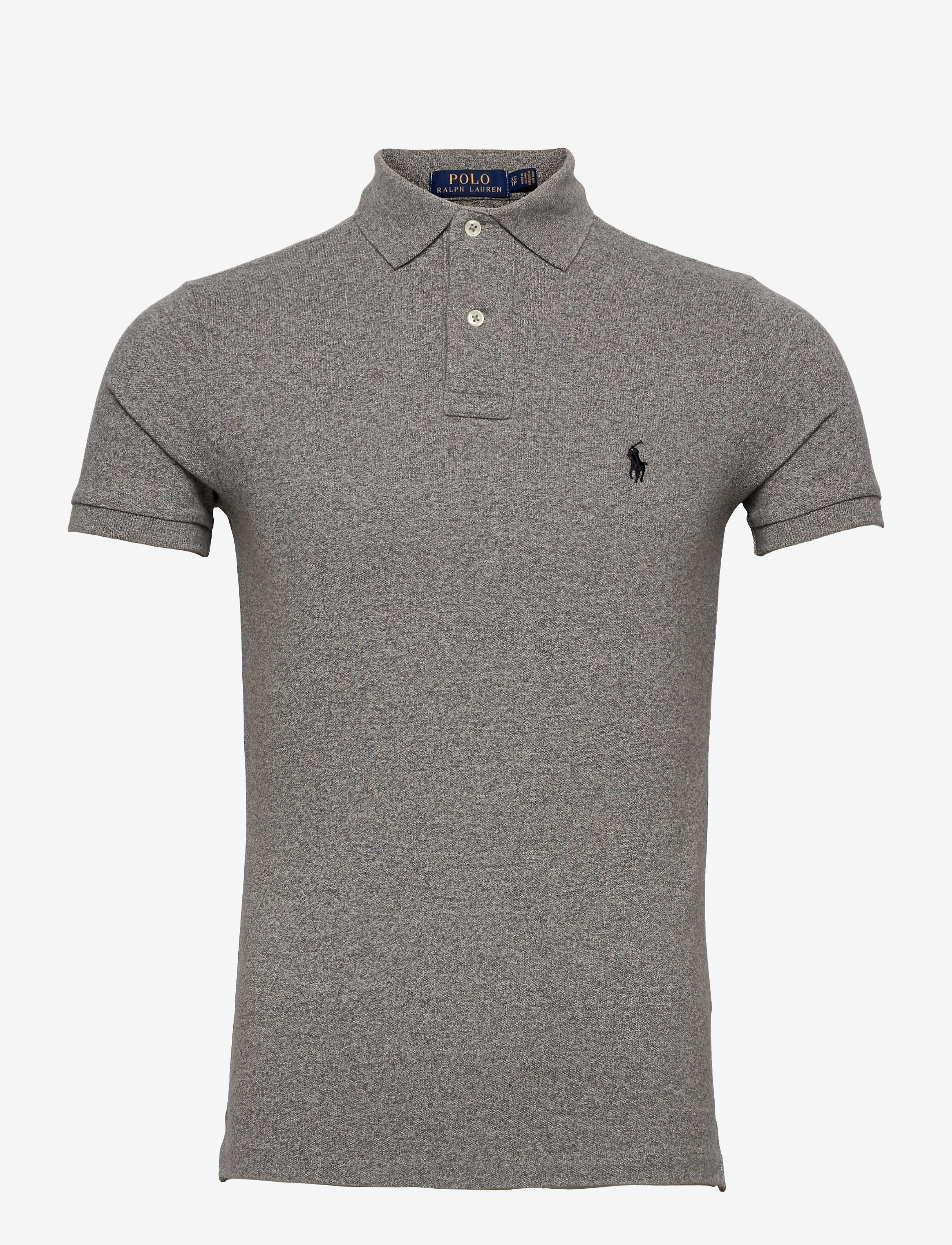 Polo Ralph Lauren - The Iconic Custom Slim Fit Mesh Polo - kortærmede poloer - canterbury heathe - 1