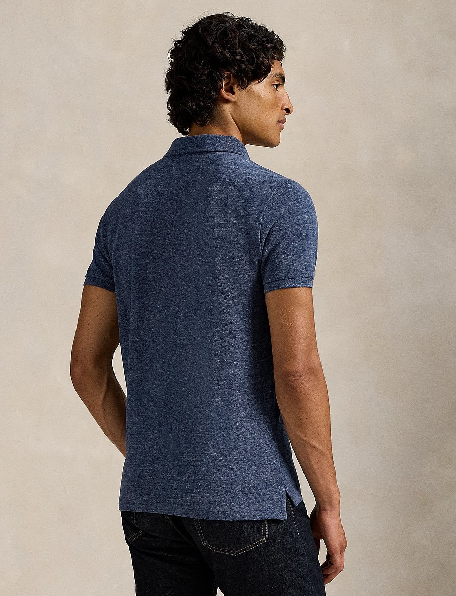 Polo Ralph Lauren - The Iconic Custom Slim Fit Mesh Polo - kurzärmelig - classic royal hea - 3
