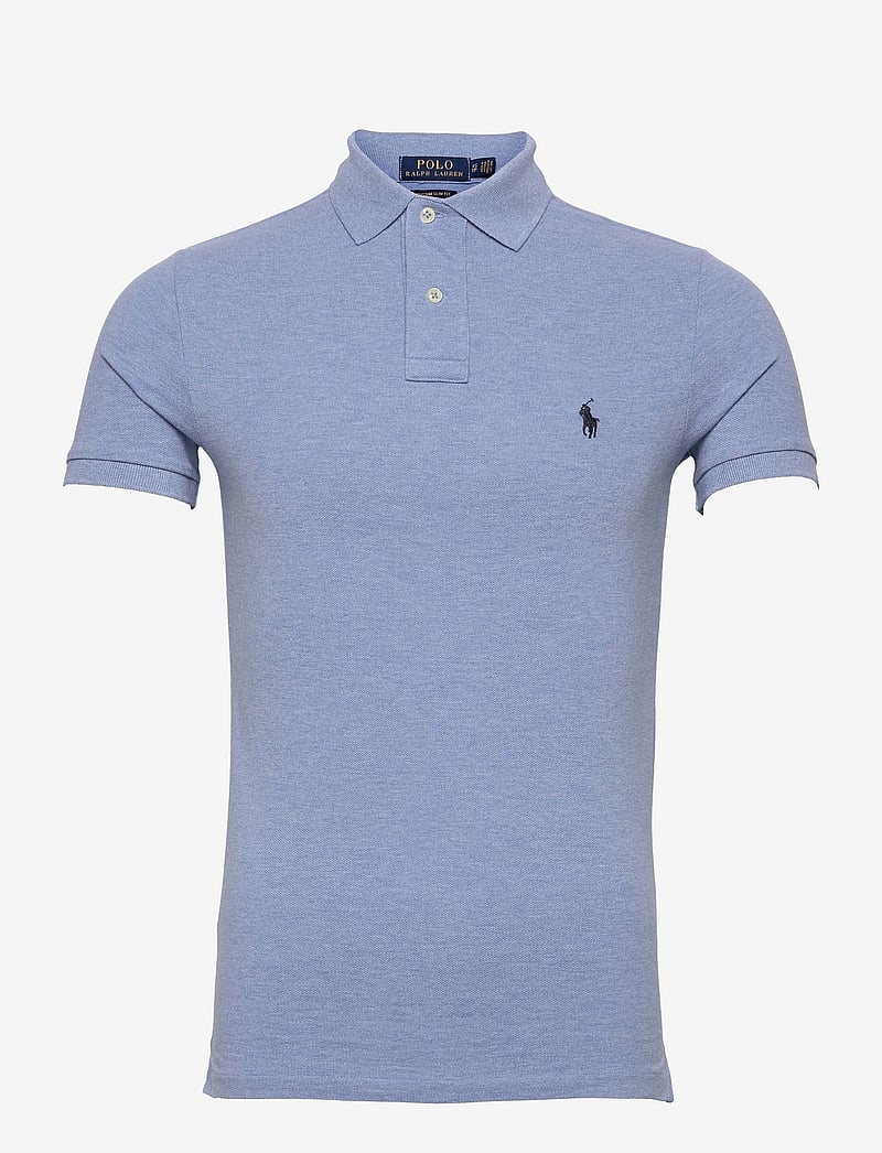 Polo Ralph Lauren - The Iconic Mesh Polo Shirt - kortärmade pikéer - isle htr - 1