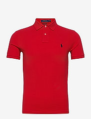 Custom Slim Fit Mesh Polo Shirt - RL2000 RED