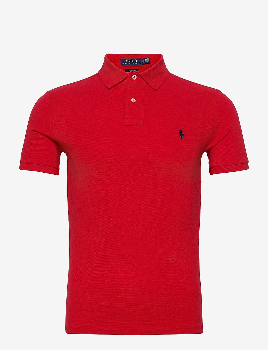 Polo Ralph Lauren - The Iconic Custom Slim Fit Mesh Polo - kurzärmelig - rl2000 red - 1