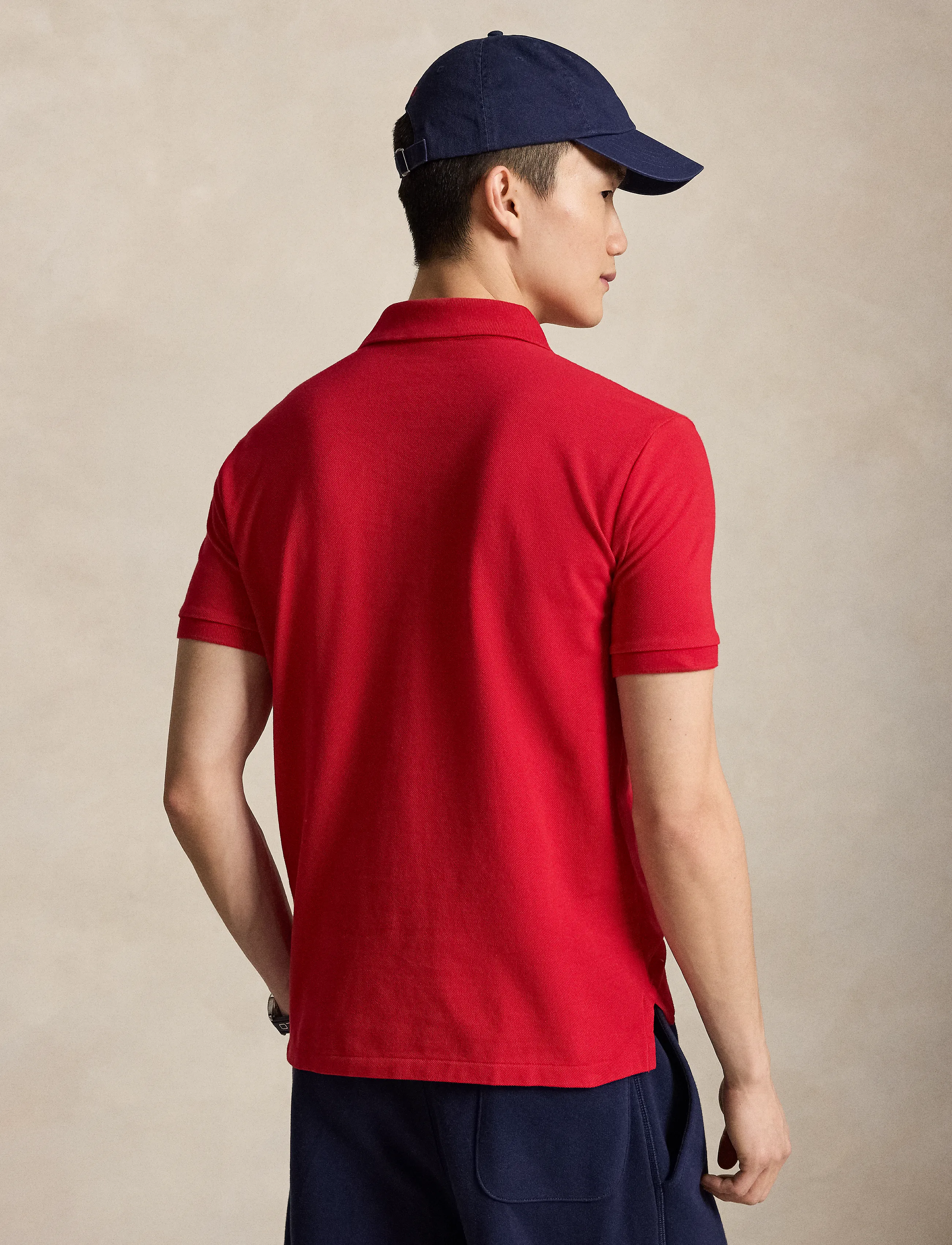 Polo Ralph Lauren The Iconic Custom Slim Fit Mesh Polo pikéer herr – bild 2