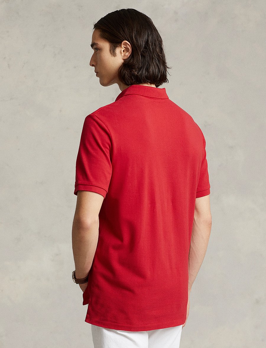 Polo Ralph Lauren - The Iconic Custom Slim Fit Mesh Polo - kurzärmelig - rl2000 red - 3