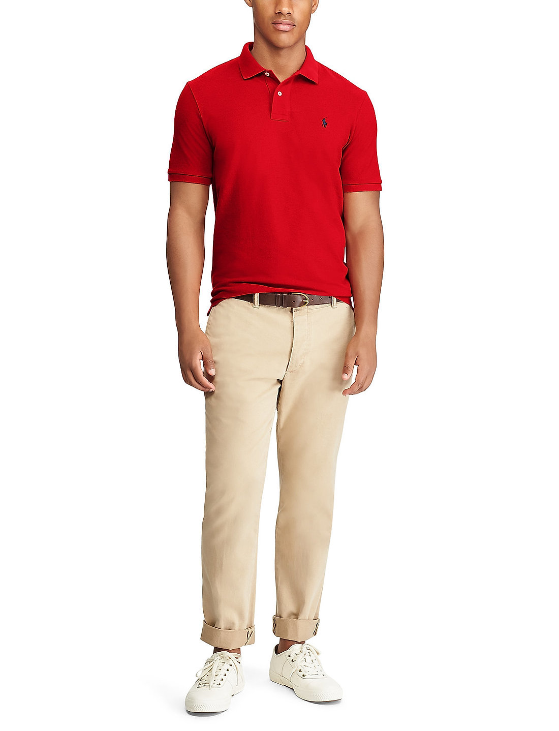 Polo Ralph Lauren - The Iconic Mesh Polo Shirt - krótki rękaw - rl2000 red - 4