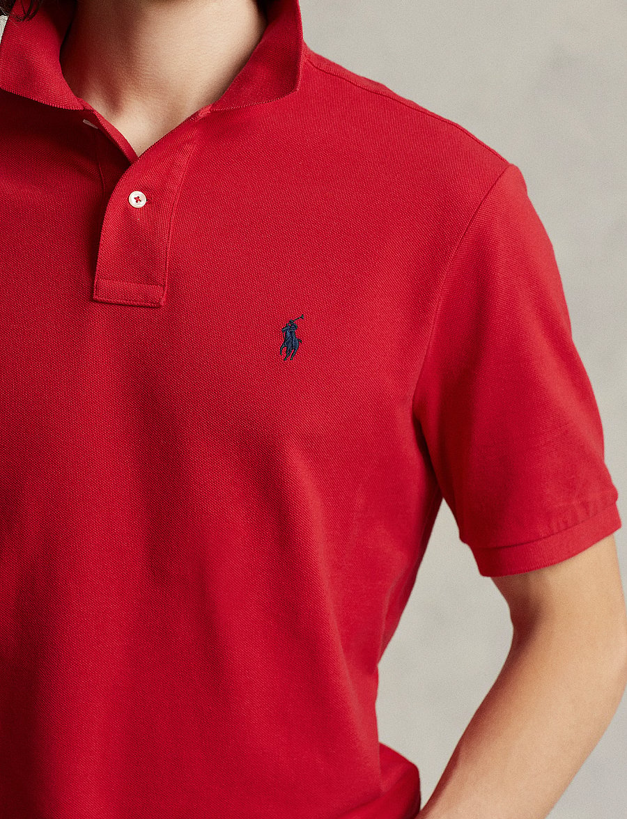 Polo Ralph Lauren - The Iconic Custom Slim Fit Mesh Polo - kurzärmelig - rl2000 red - 4