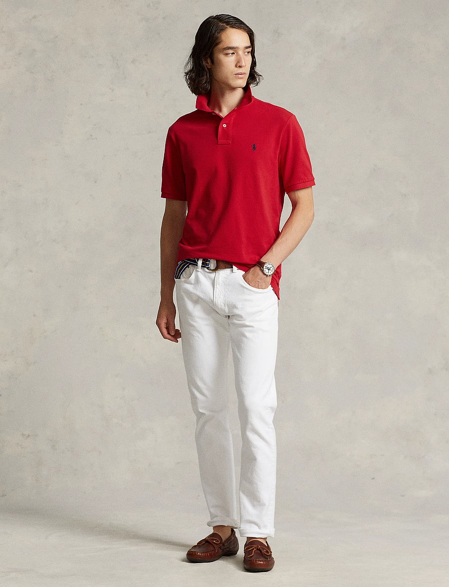 Polo Ralph Lauren - The Iconic Custom Slim Fit Mesh Polo - kurzärmelig - rl2000 red - 5