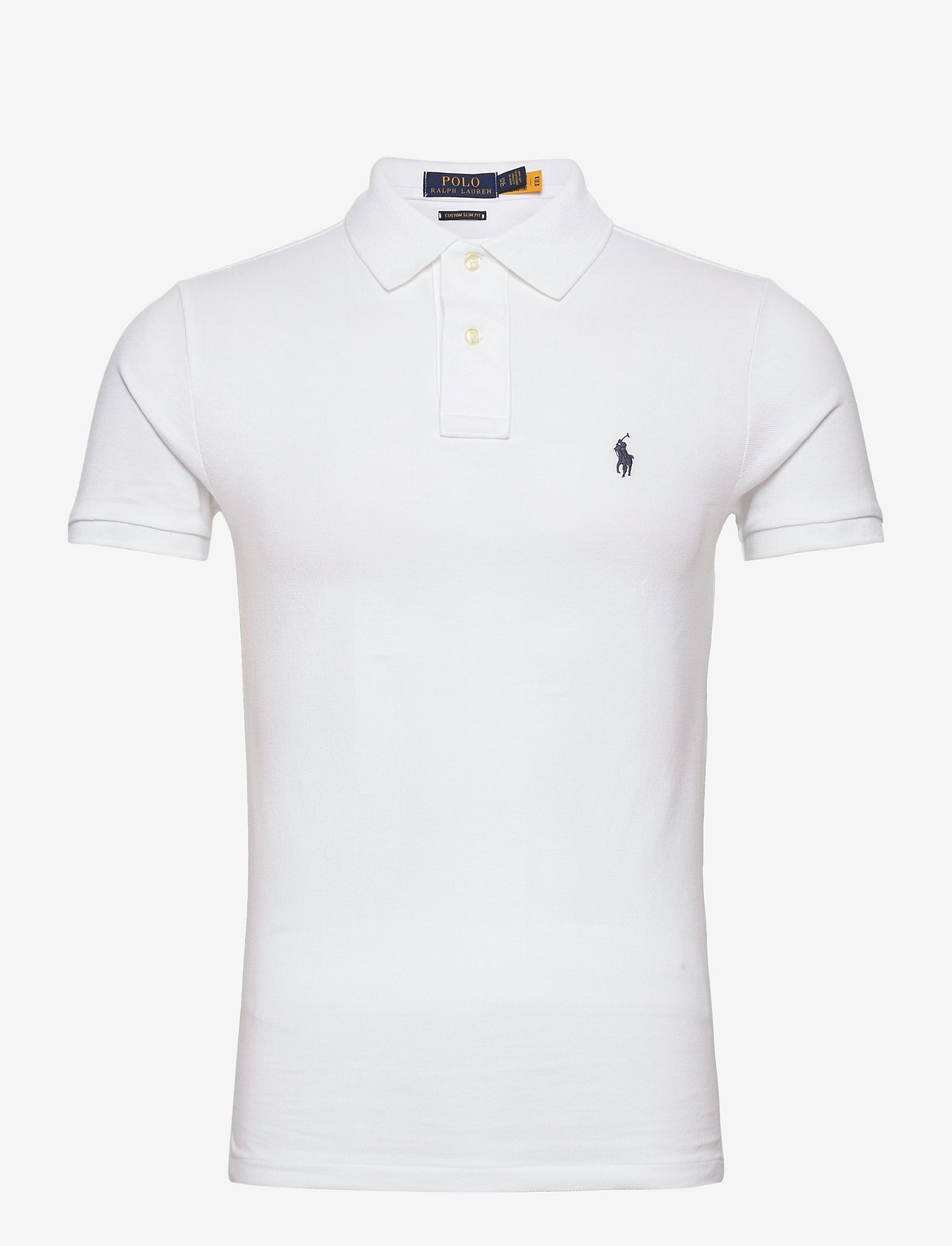 Polo Ralph Lauren - Custom Slim Fit Mesh Polo Shirt - short-sleeved polos - white - 0