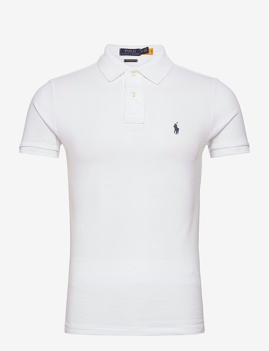 Polo Ralph Lauren - The Iconic Custom Slim Fit Mesh Polo - kurzärmelig - white - 1
