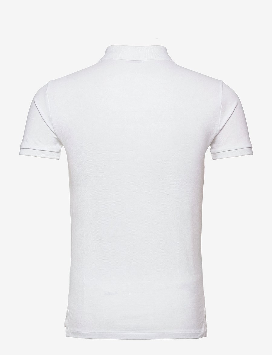 Polo Ralph Lauren - The Iconic Custom Slim Fit Mesh Polo - kurzärmelig - white - 2