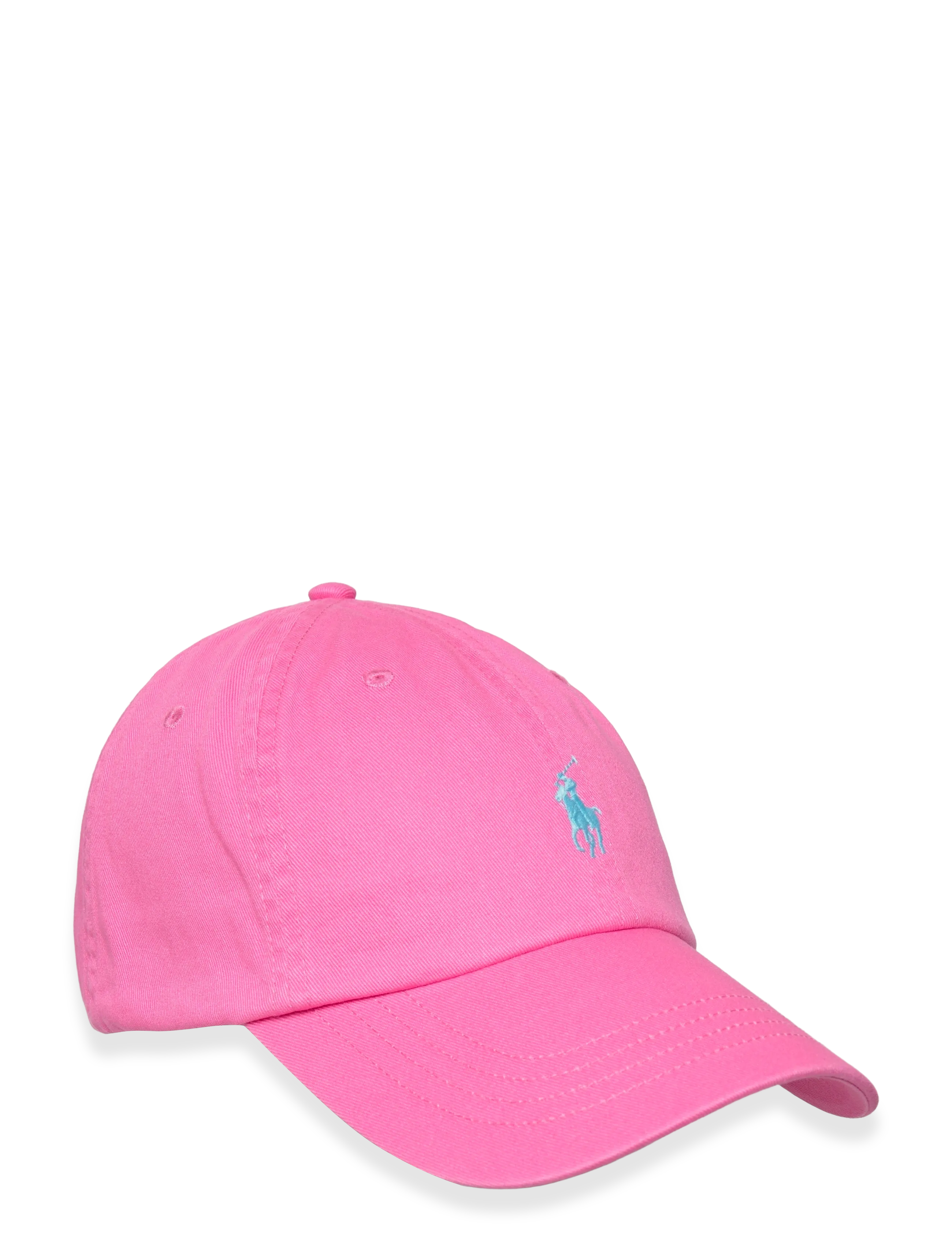 Polo Ralph Lauren The Iconic Cotton Chino Ball Cap - Czapki i Kapelusze - BAJA PINK / pink/rose