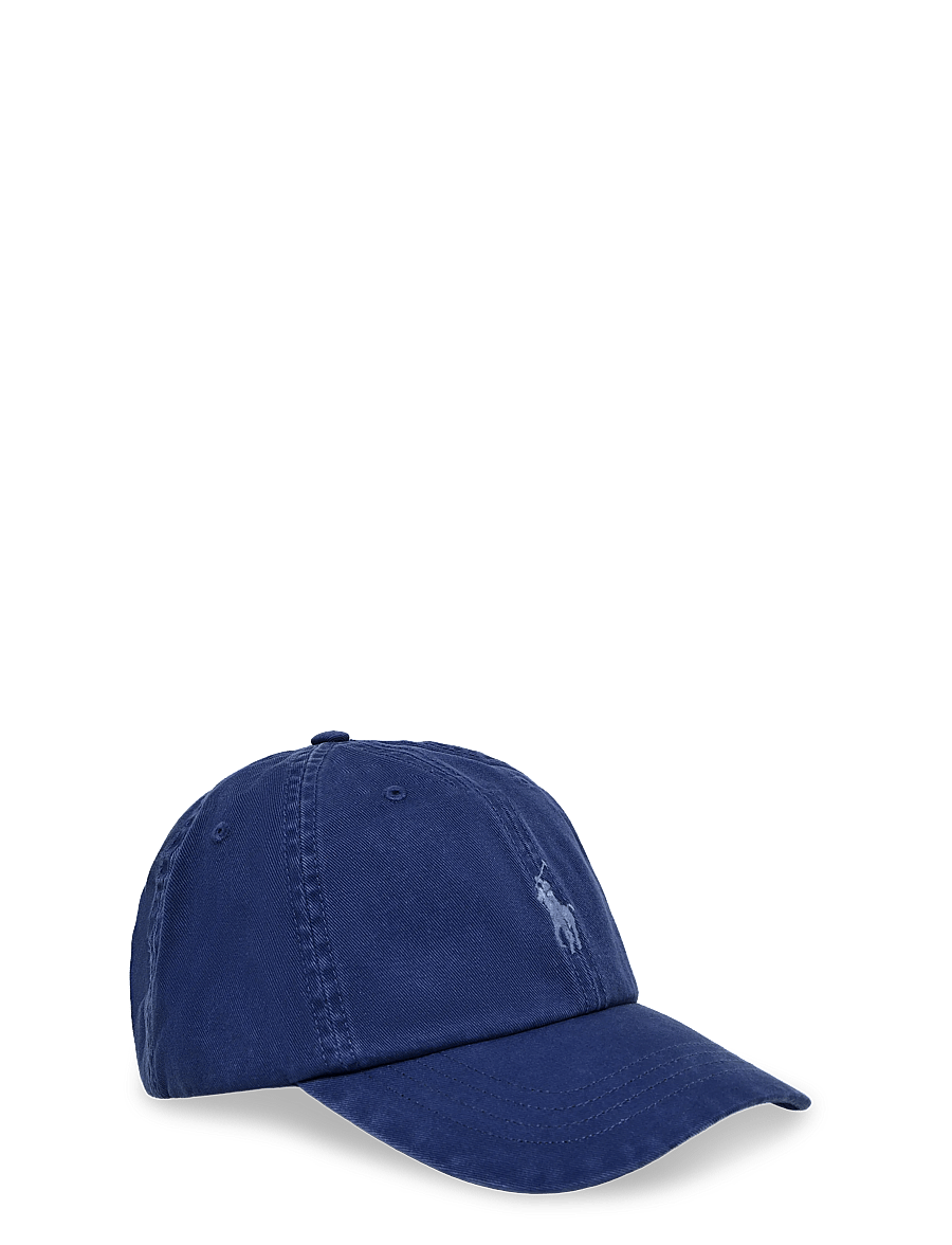 Polo Ralph Lauren - The Iconic Cotton Chino Ball Cap - mössor & kepsar - blue yacht w/ c75 - 0