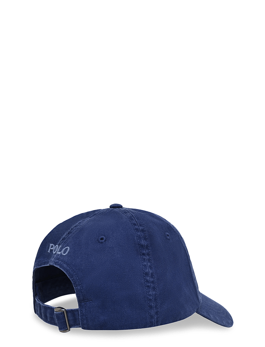 Polo Ralph Lauren - The Iconic Cotton Chino Ball Cap - mössor & kepsar - blue yacht w/ c75 - 1