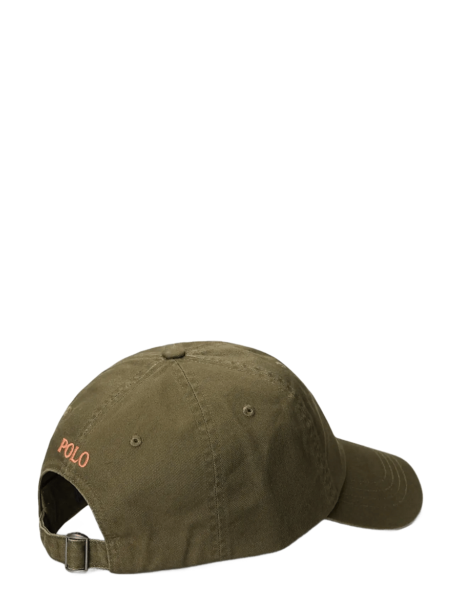 Polo Ralph Lauren - The Iconic Cotton Chino Ball Cap - czapki - canopy olive - 1