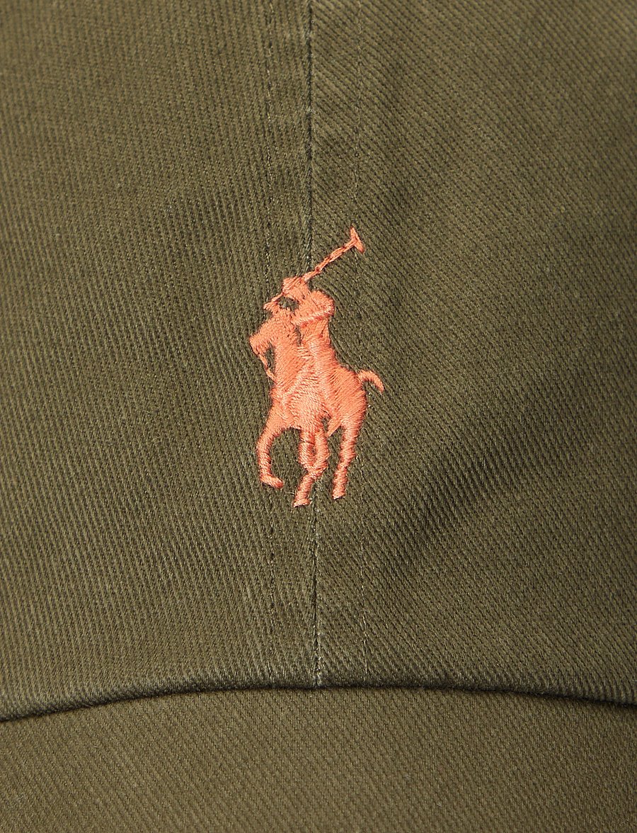 Polo Ralph Lauren - The Iconic Cotton Chino Ball Cap - czapki - canopy olive - 2