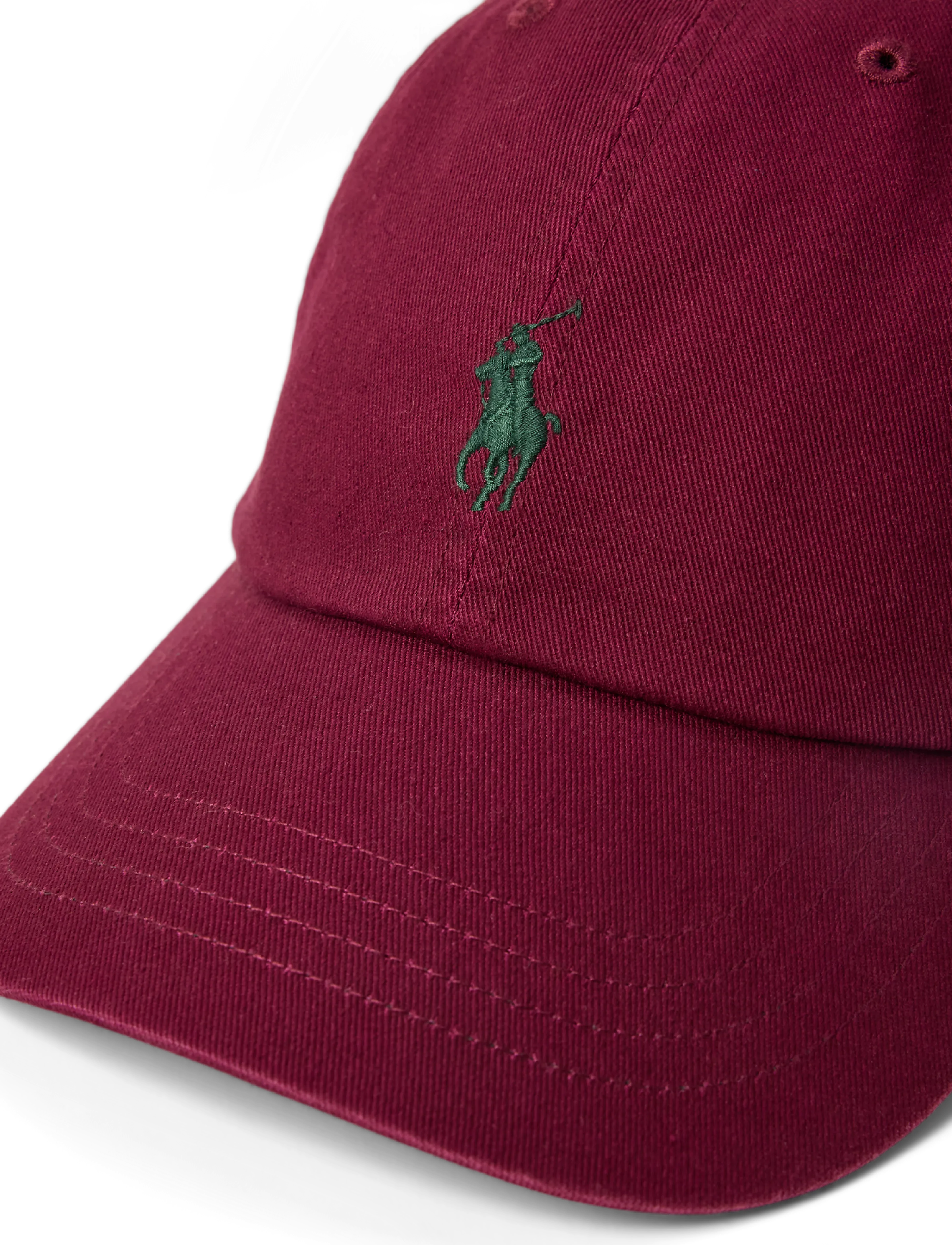 Polo Ralph Lauren - The Iconic Cotton Chino Ball Cap - kappen - classic wine w/ c - 1