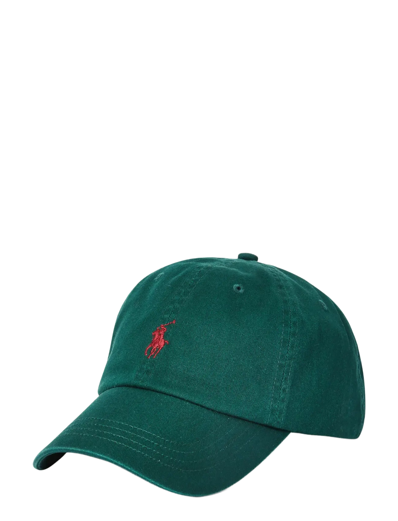 Polo Ralph Lauren Cotton Chino Ball Cap - Accessoarer - COLLEGE GREEN / green