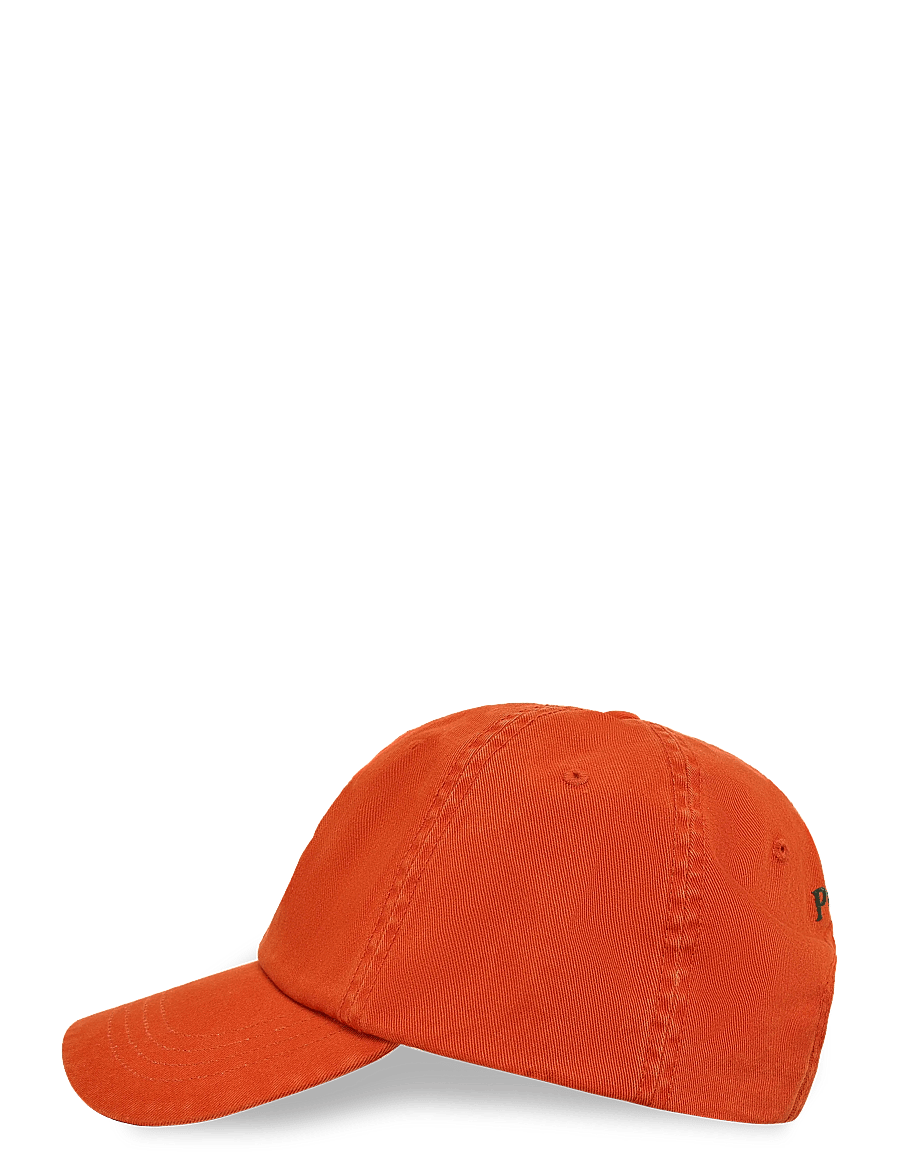 Polo Ralph Lauren - The Iconic Cotton Chino Ball Cap - mössor & kepsar - college orange w - 2