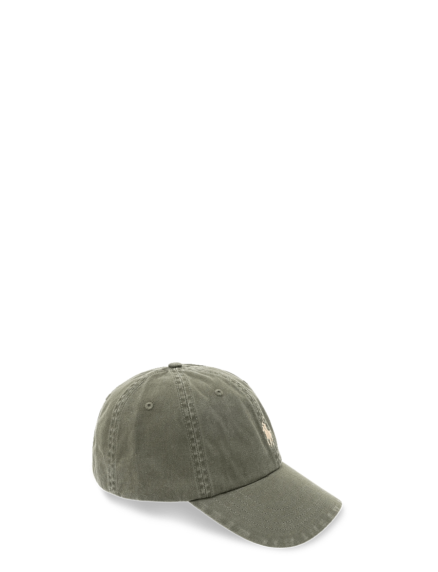 Polo Ralph Lauren - The Iconic Cotton Chino Ball Cap - kappen - company olive w - 0