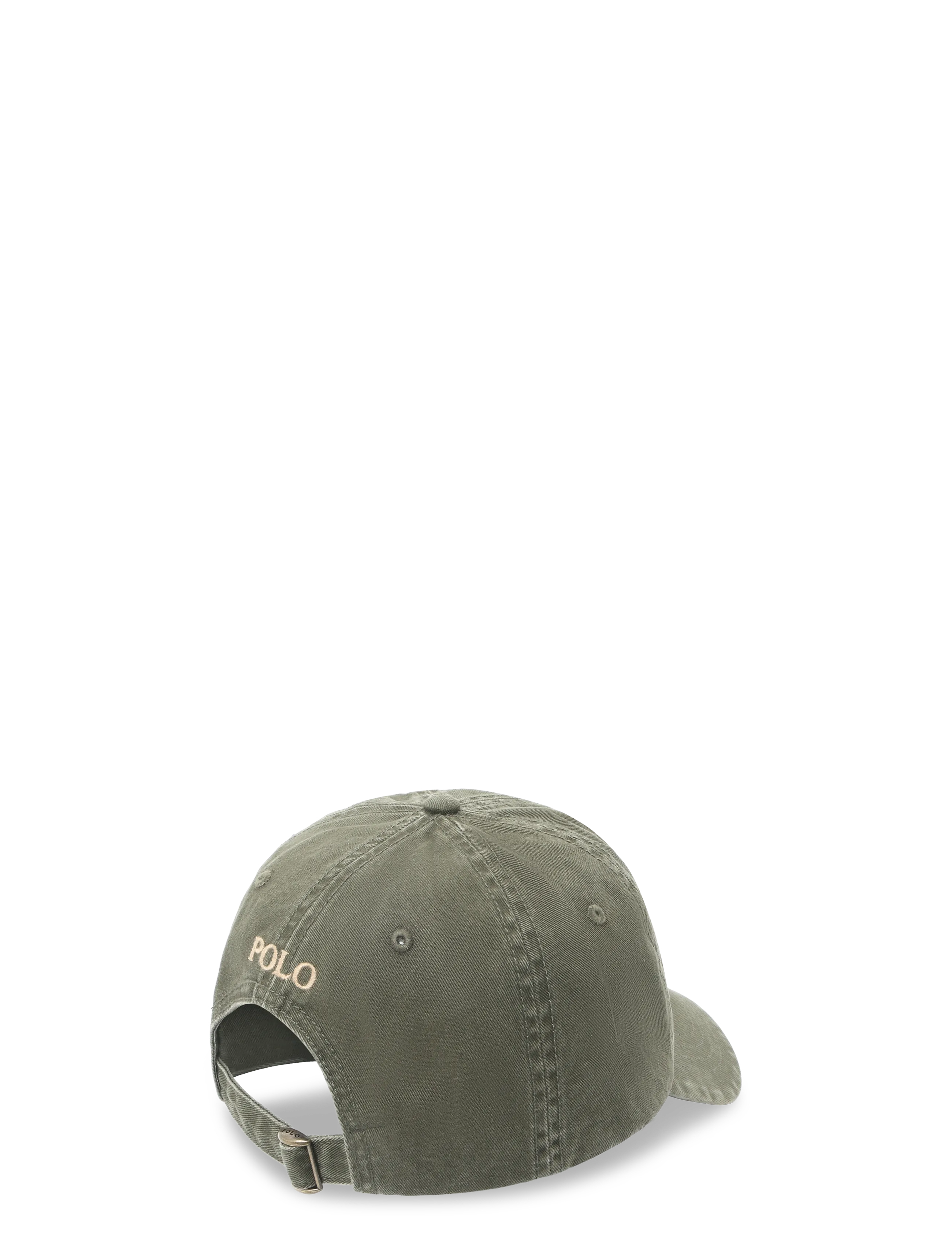Polo Ralph Lauren - The Iconic Cotton Chino Ball Cap - kappen - company olive w - 1