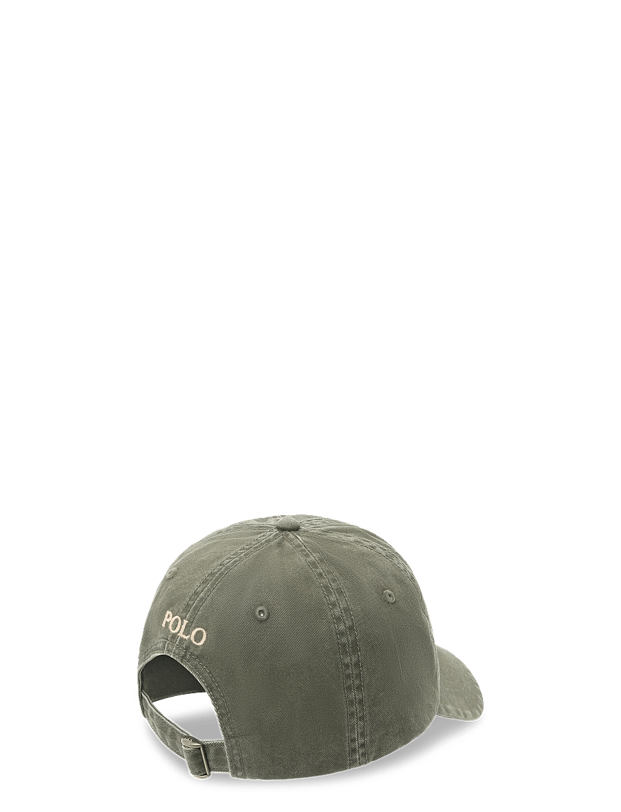 Polo Ralph Lauren - The Iconic Cotton Chino Ball Cap - kappen - company olive w - 1