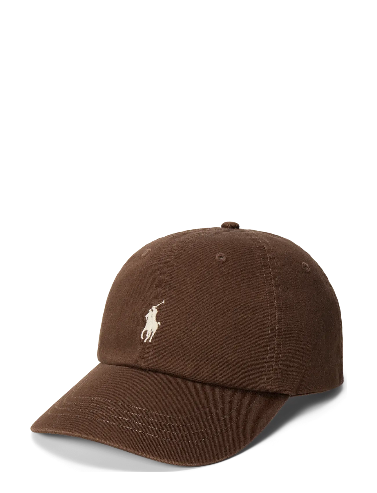 Polo Ralph Lauren The Iconic Cotton Chino Ball Cap, One Size, Headwear, Braun - Caps, Männerswear