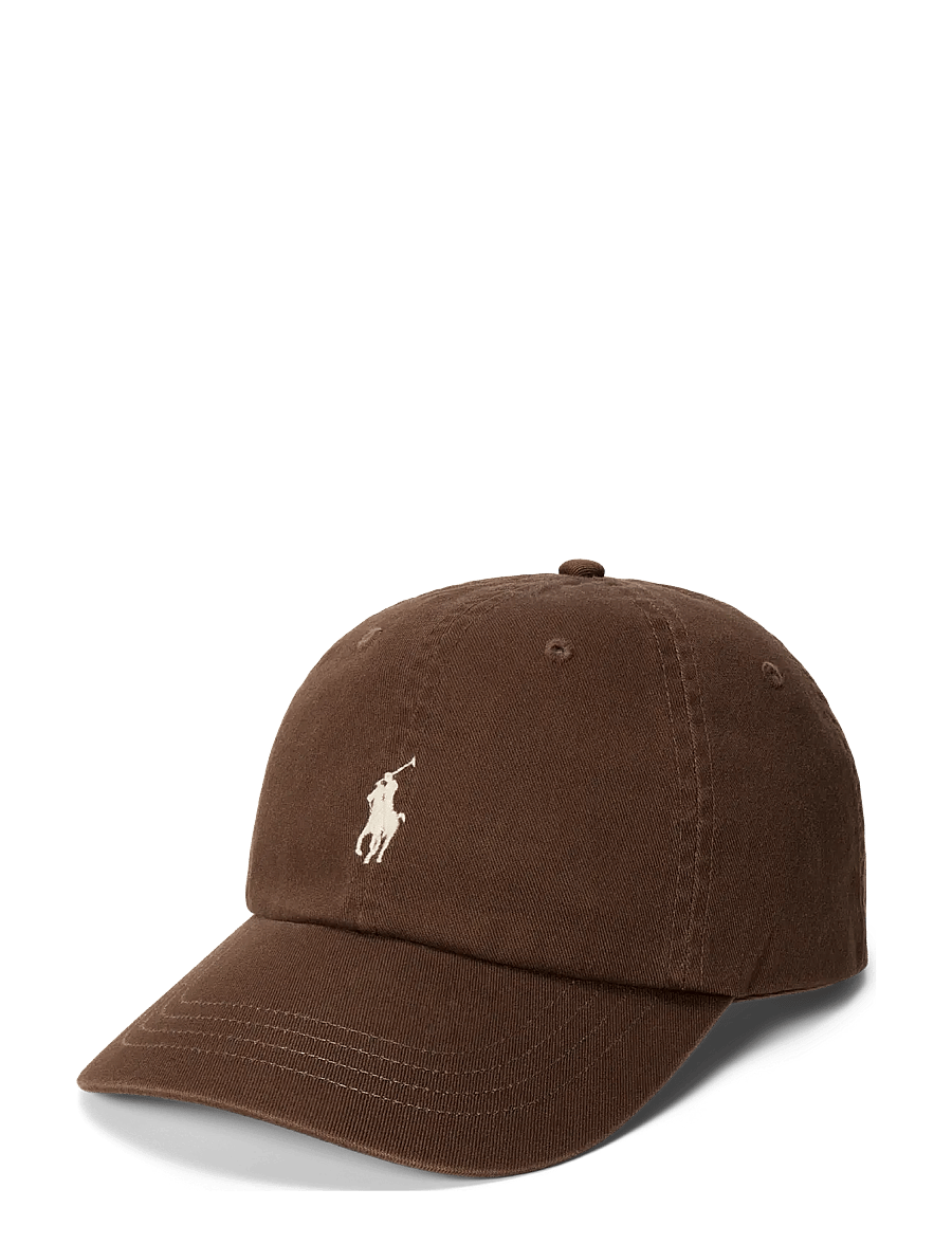 Polo Ralph Lauren - The Iconic Cotton Chino Ball Cap - huer & kasketter - cooper brown - 0