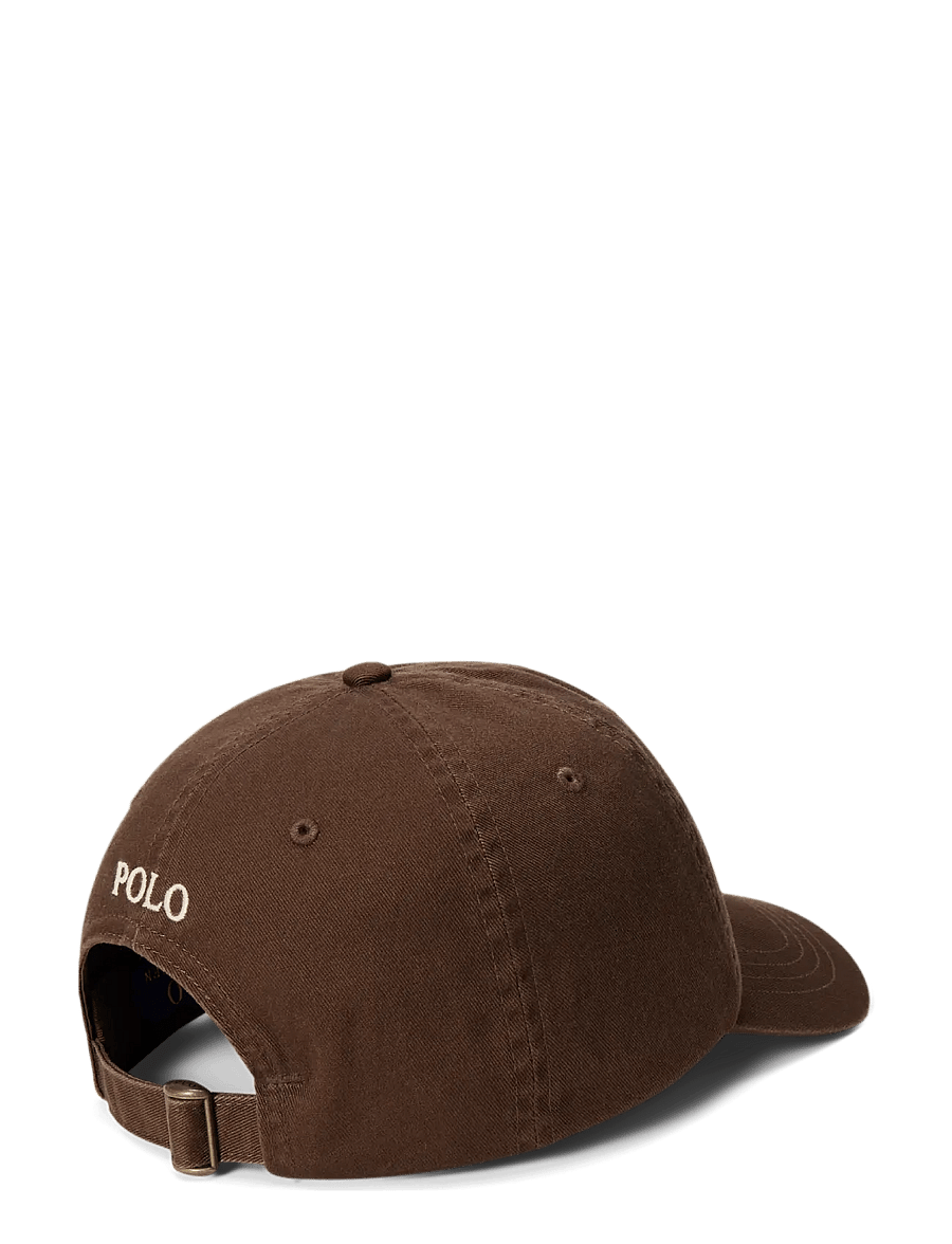 Polo Ralph Lauren - The Iconic Cotton Chino Ball Cap - huer & kasketter - cooper brown - 1