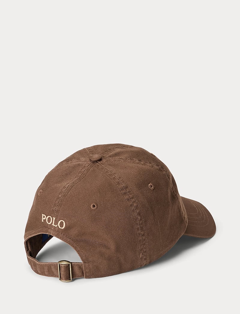 Polo Ralph Lauren - The Iconic Cotton Chino Ball Cap - huer & kasketter - cooper brown - 0