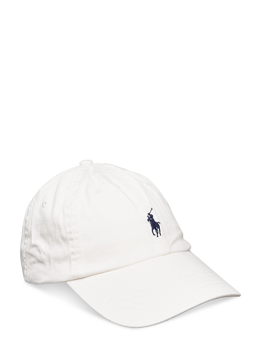 Polo Ralph Lauren - The Iconic Cotton Chino Ball Cap - mössor & kepsar - deckwash white - 0
