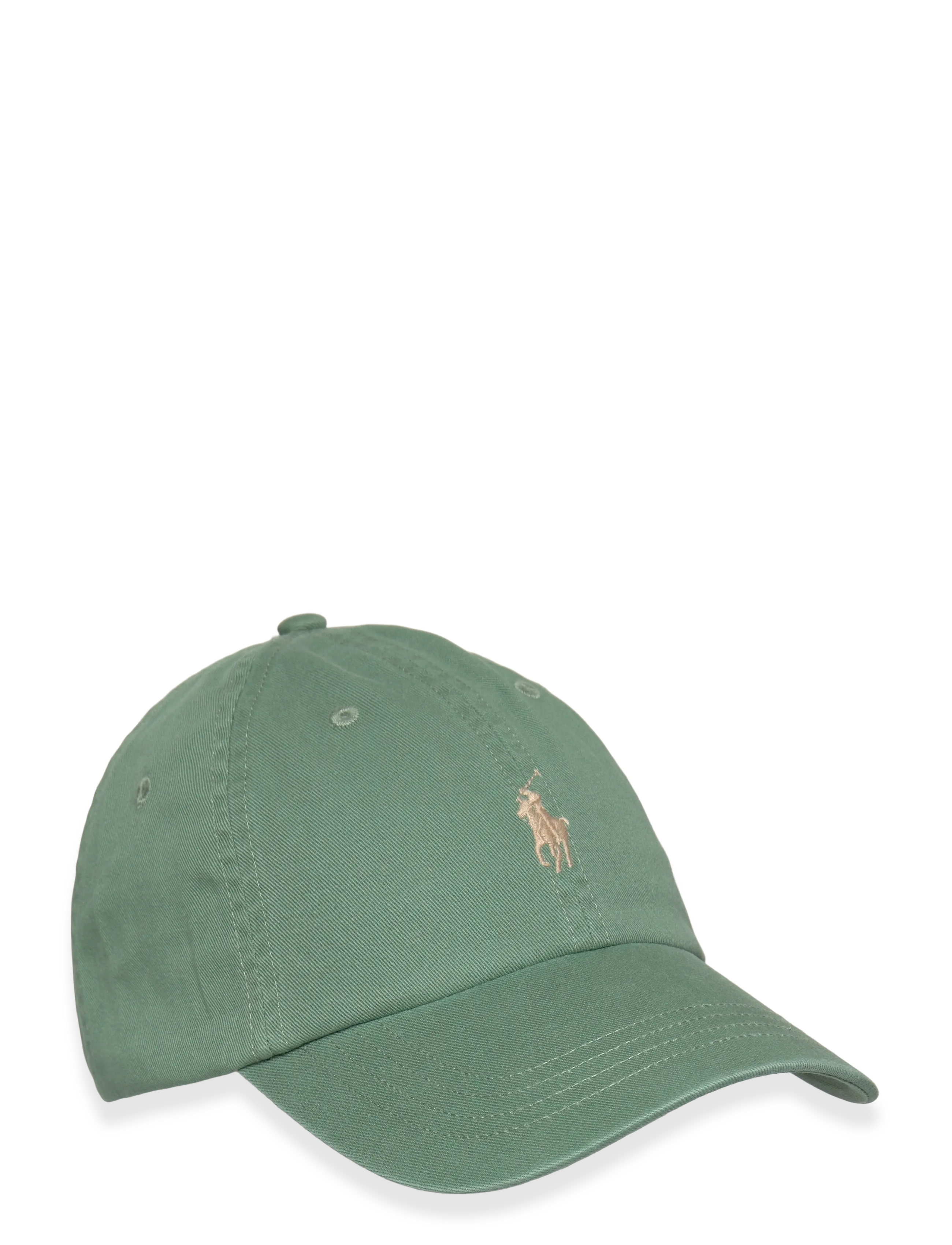 Polo Ralph Lauren The Iconic Cotton Chino Ball Cap, One Size, Headwear, Khakigrün - Caps, Männerswear