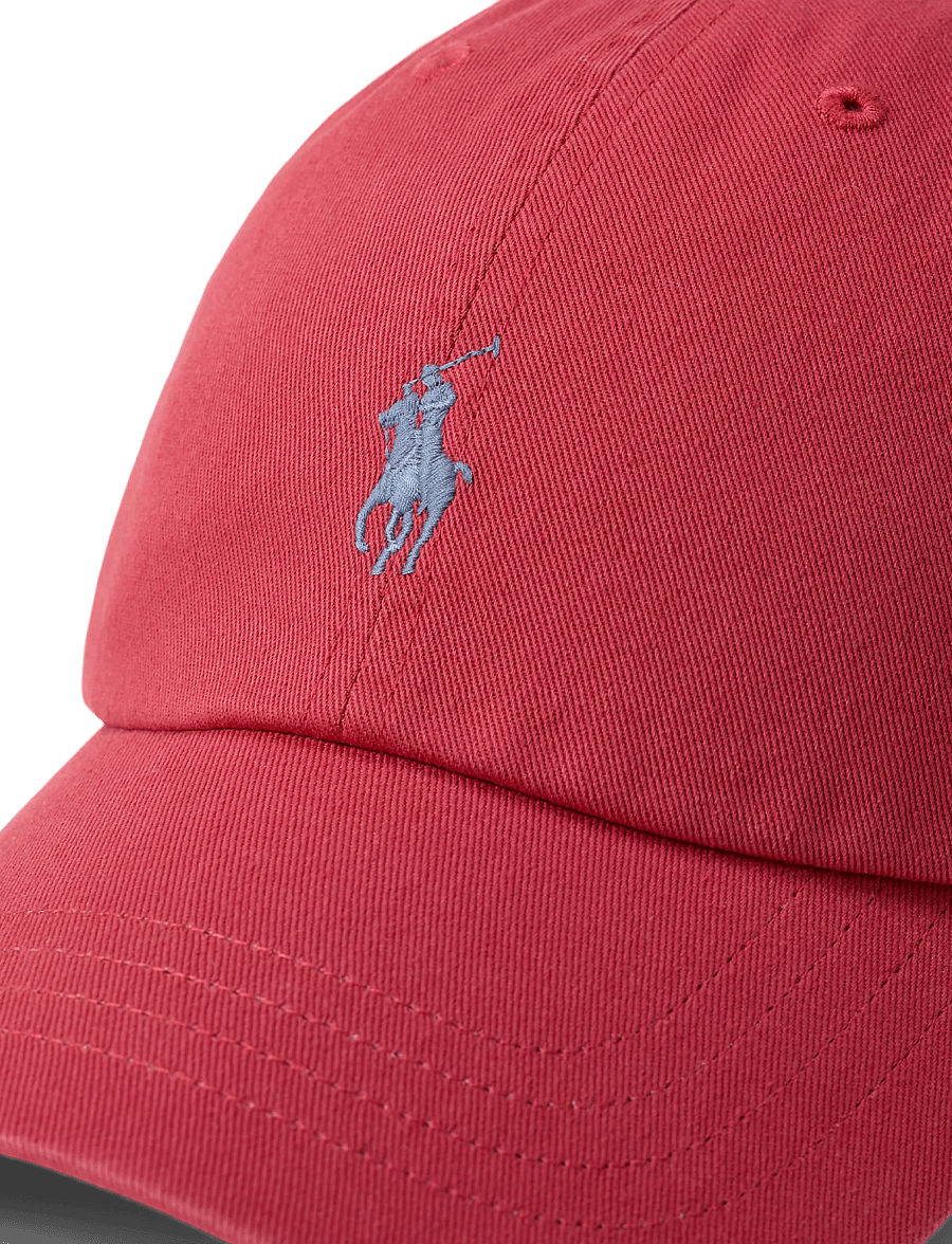 Polo Ralph Lauren - The Iconic Cotton Chino Ball Cap - kappen - nantucket red w - 3
