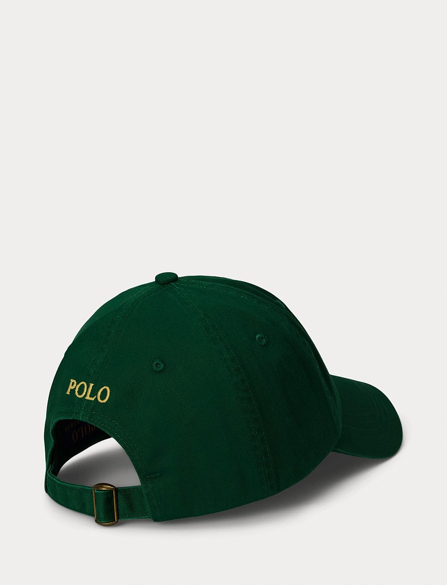 Polo Ralph Lauren - The Iconic Cotton Chino Ball Cap - mütsid ja nokkmütsid - new forest/c1367 - 0
