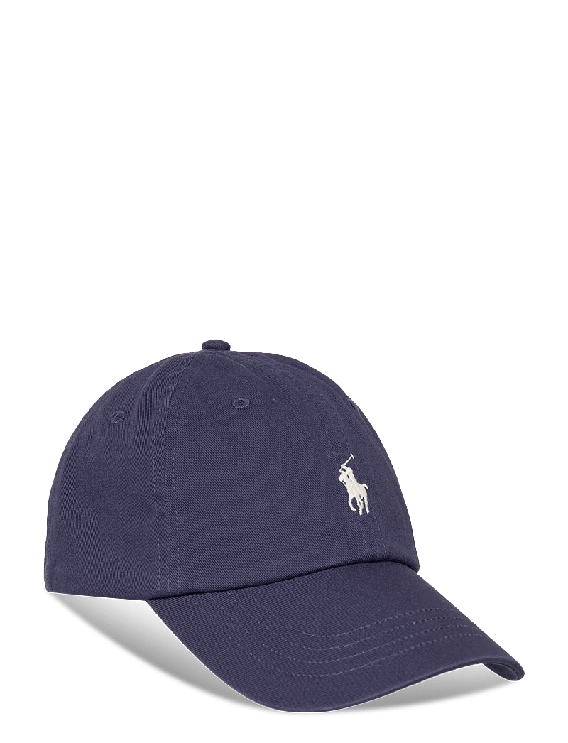 Polo Ralph Lauren - The Iconic Cotton Chino Ball Cap - mütsid ja nokkmütsid - newport navy/crea - 0