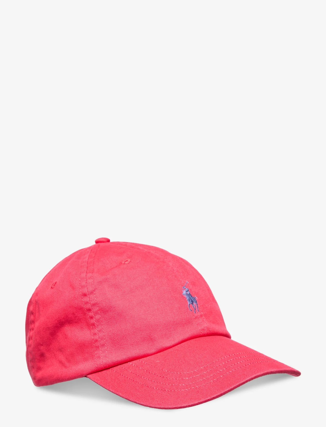Polo Ralph Lauren - Cotton Chino Ball Cap - kepurės su snapeliu - post red - 0