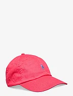 Cotton Chino Ball Cap - POST RED