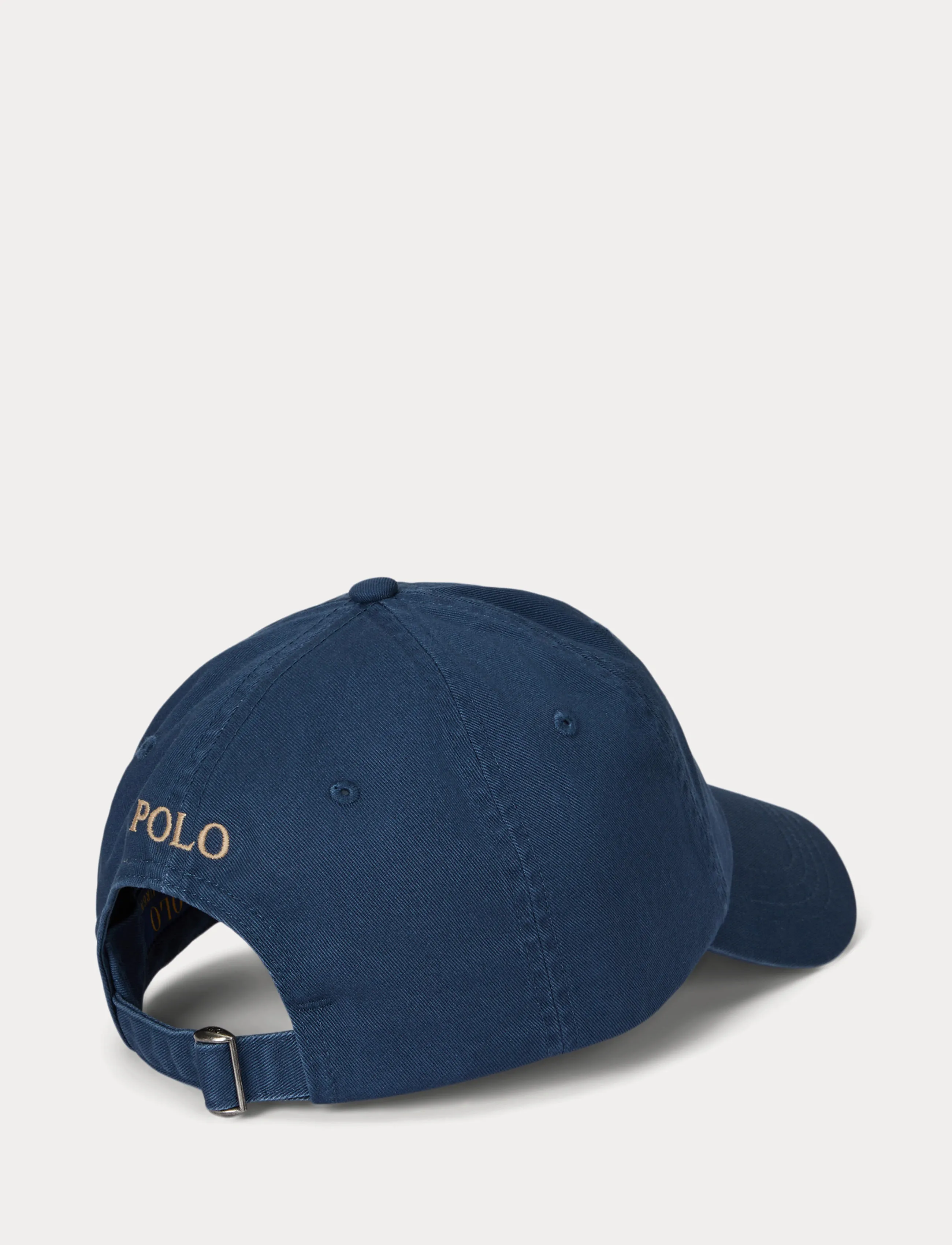 Polo Ralph Lauren The Iconic Cotton Chino Ball Cap, One Size, Headwear, Marineblau - Caps, Männerswear