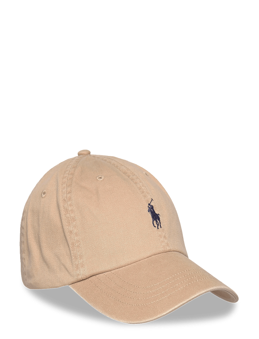 Polo Ralph Lauren - The Iconic Cotton Chino Ball Cap - mössor & kepsar - vintage khaki - 0