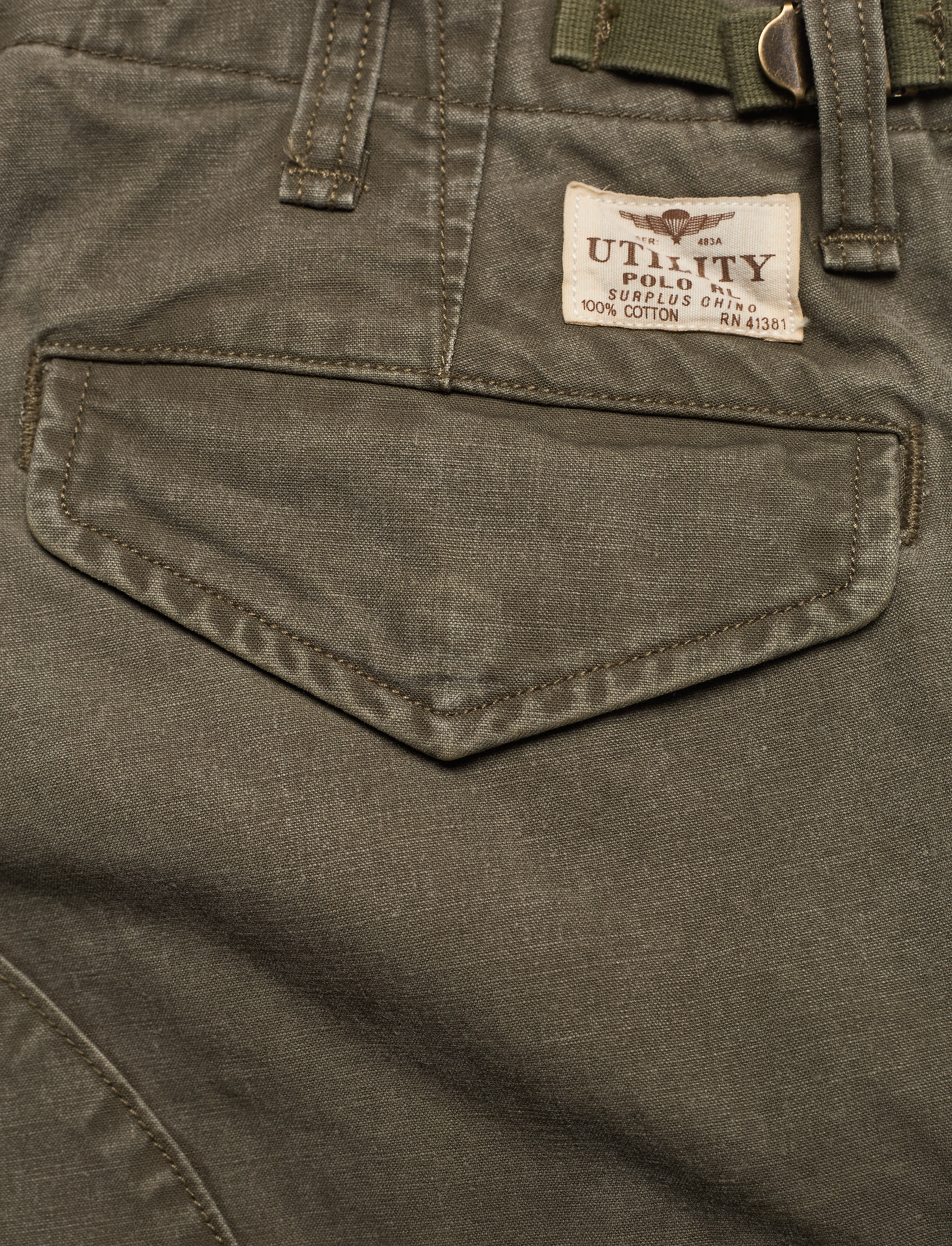 Polo Ralph Lauren - Classic Tapered Fit Cargo Pant - british olive - 4