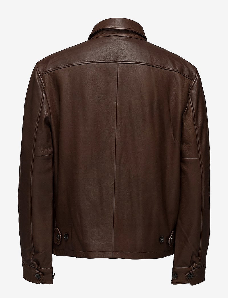 Polo Ralph Lauren - Leather Jacket - herbstjacken - bison brown - 2