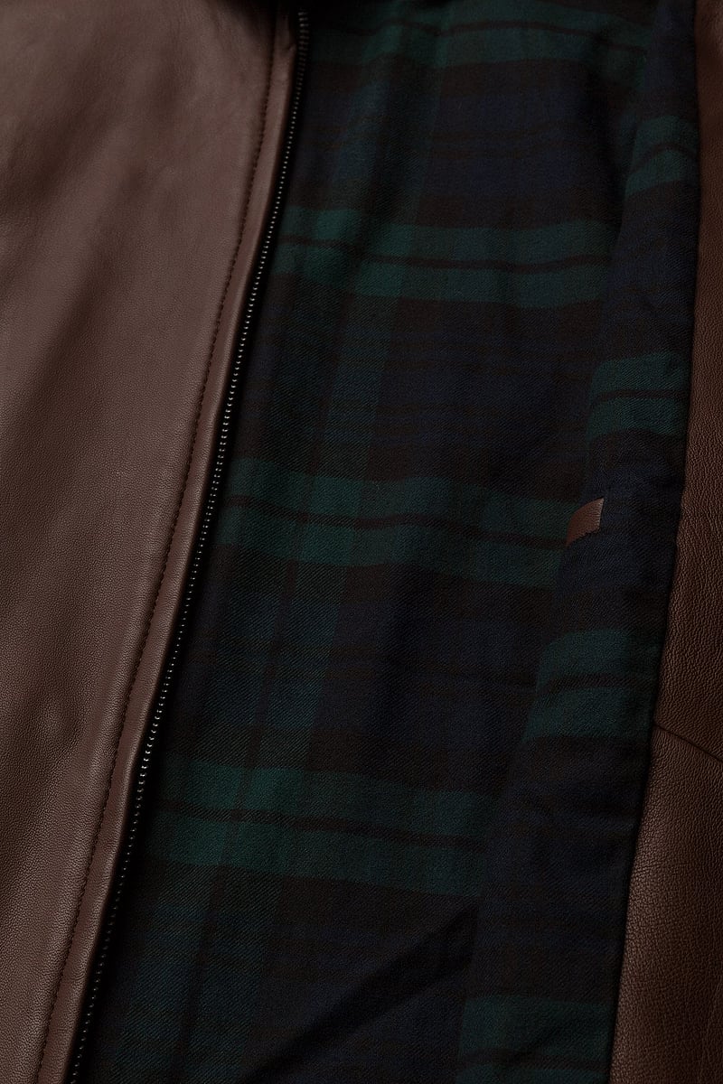 Polo Ralph Lauren - Leather Jacket - herbstjacken - bison brown - 5