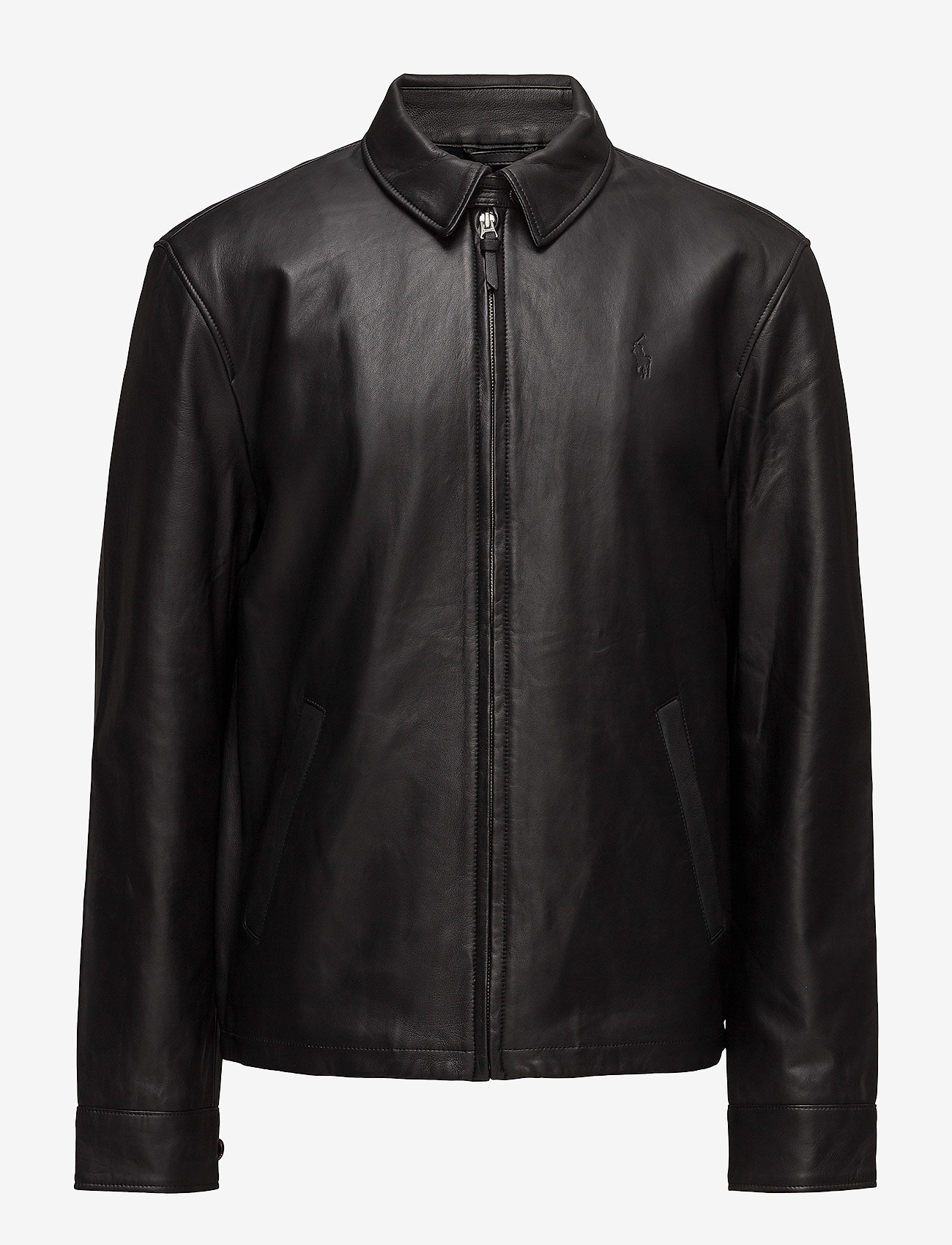 Polo Ralph Lauren - The Bayville Leather Jacket - polo black - 3