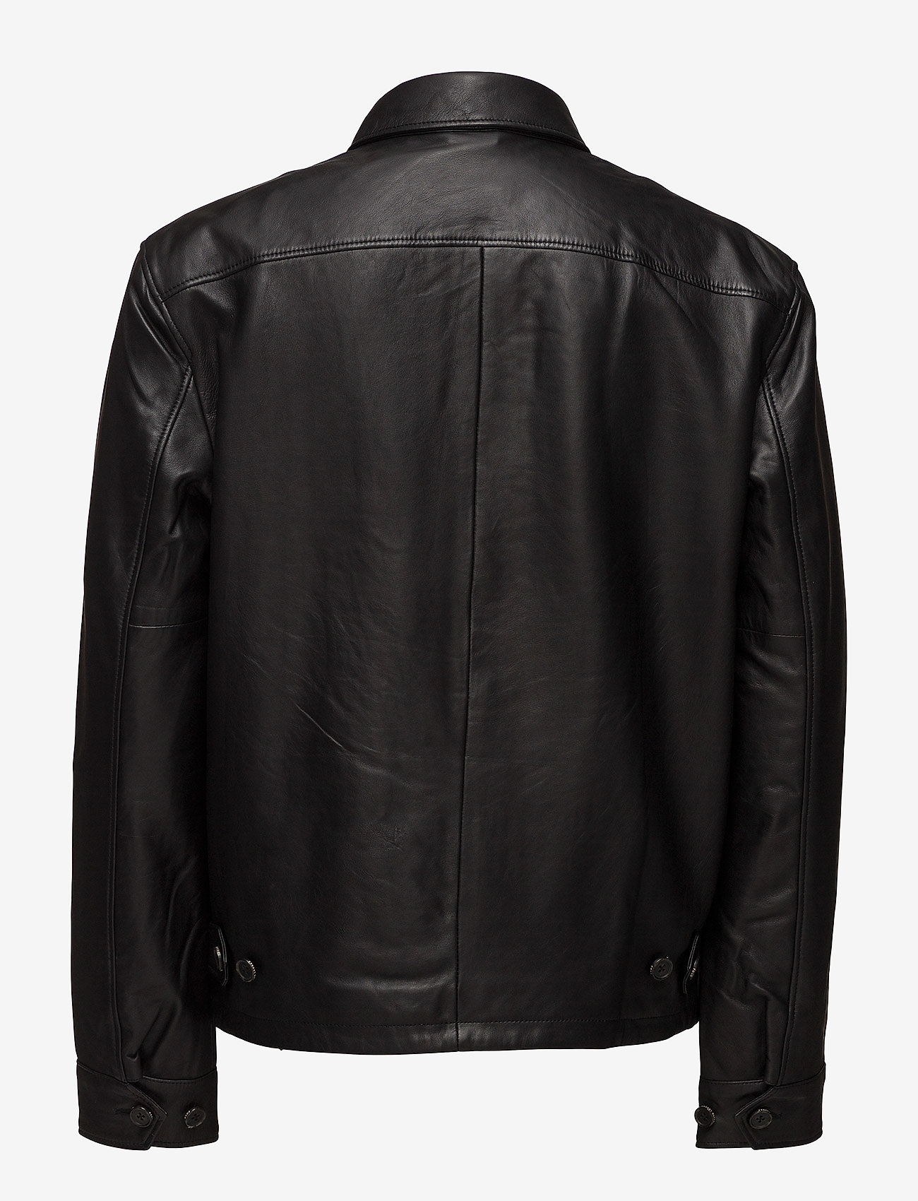 Polo Ralph Lauren - The Bayville Leather Jacket - polo black - 4