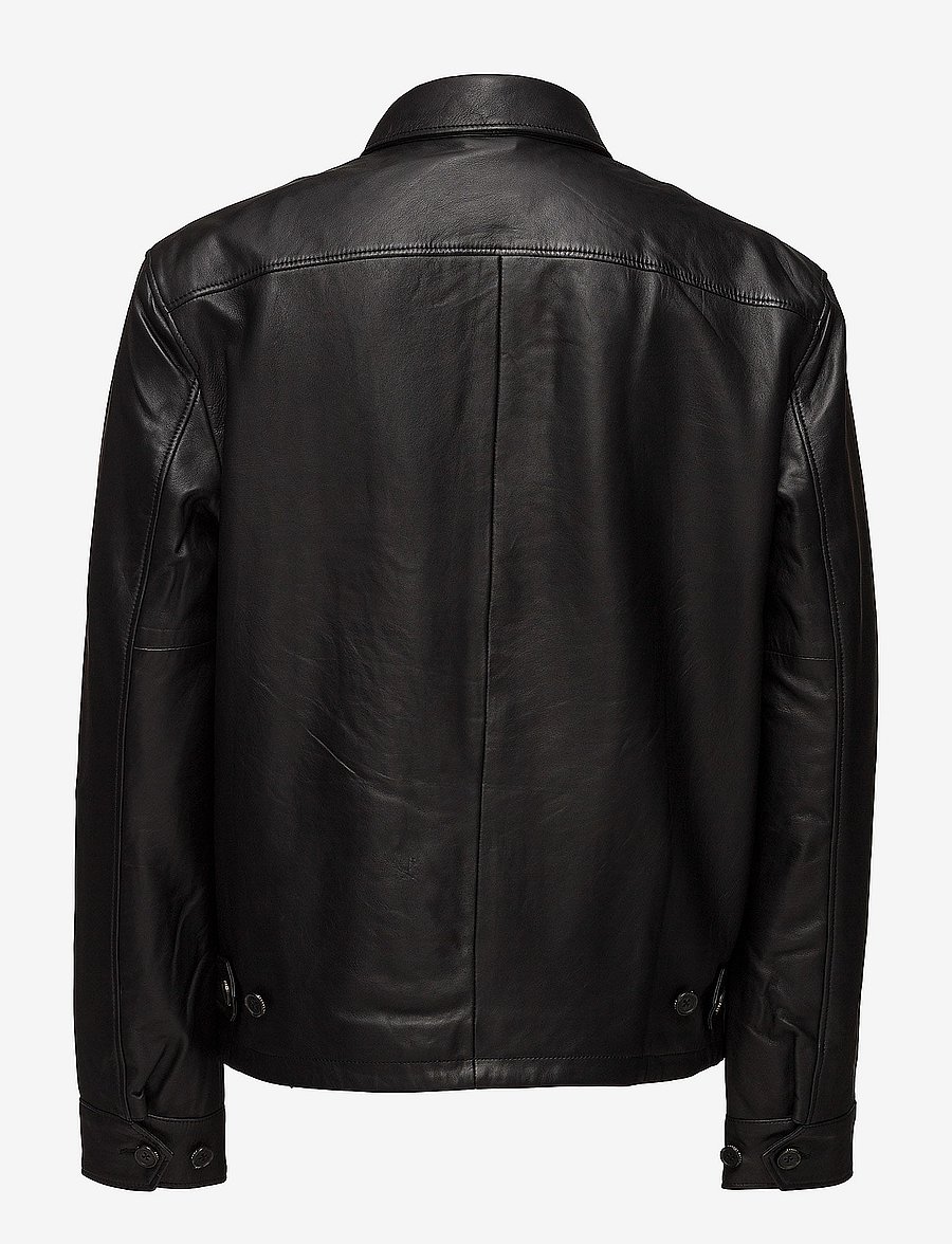 Polo Ralph Lauren - The Bayville Leather Jacket - leather jackets - polo black - 4