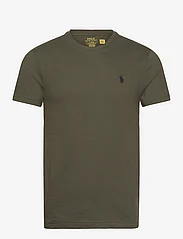 Polo Ralph Lauren - Custom Slim Fit Jersey Crewneck T-Shirt - laisvalaikio marškinėliai - armadillo/c9760 - 0