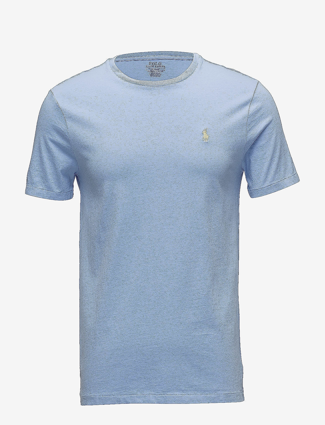 Polo Ralph Lauren Custom Slim Fit Jersey Crewneck T-Shirt - T-shirts - AUSTIN BLUE / blue
