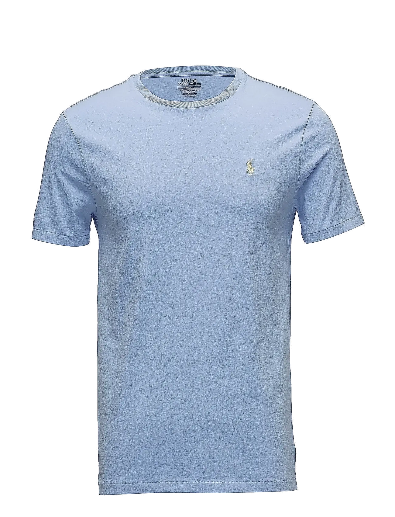 Polo Ralph Lauren Custom Slim Fit Cotton T-Shirt - Clothing - AUSTIN BLUE / blue