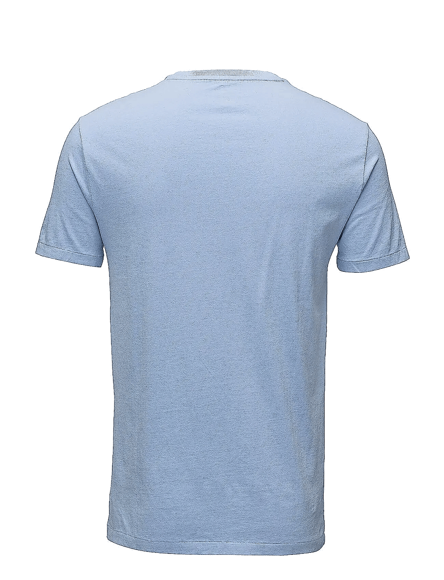 Polo Ralph Lauren - Custom Slim Fit Jersey Crewneck T-Shirt - kurzärmelig - austin blue - 1