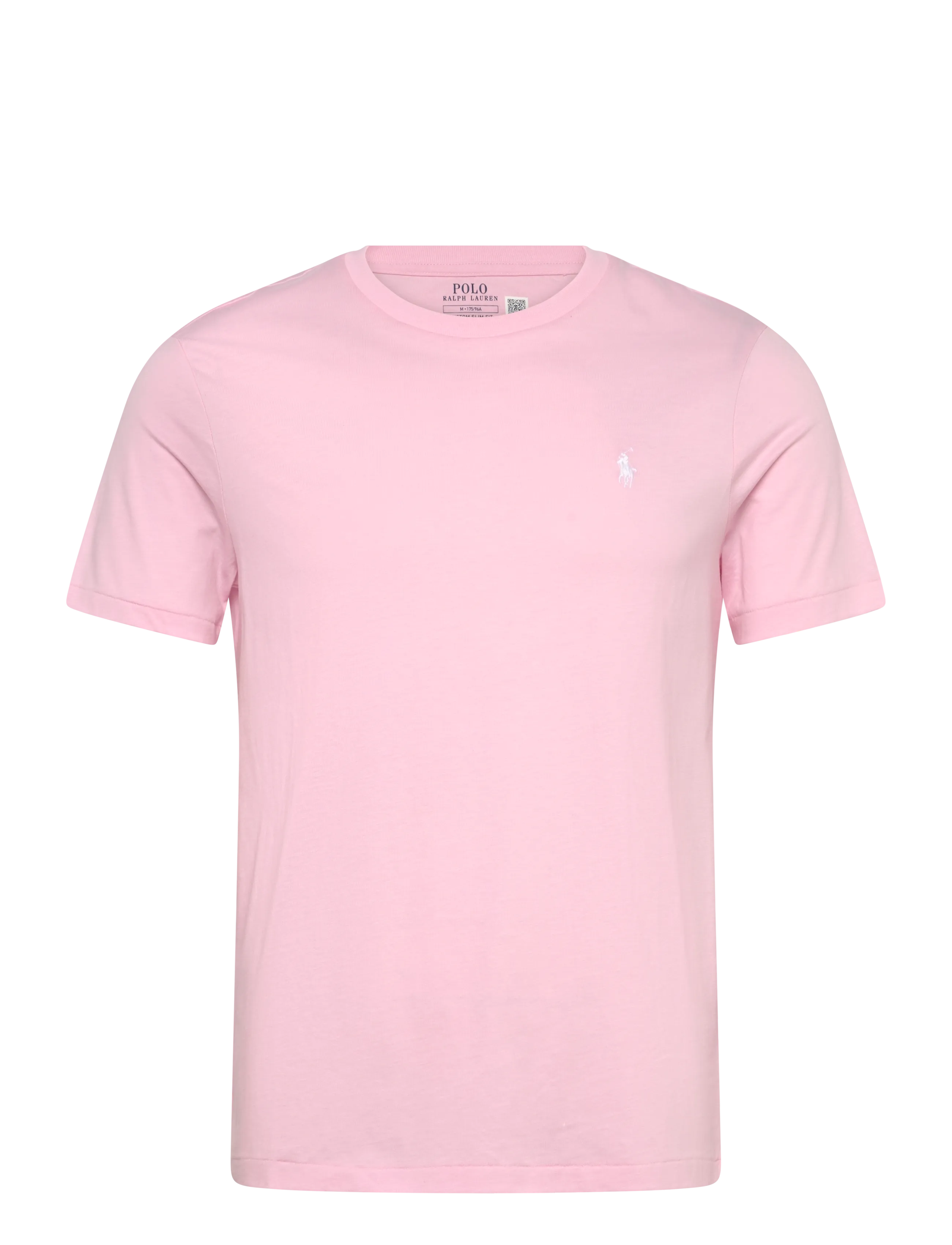 Polo Ralph Lauren Custom Slim Fit Jersey Crewneck T-Shirt - T-särgid - BATH PINK/C1730 / pink/rose